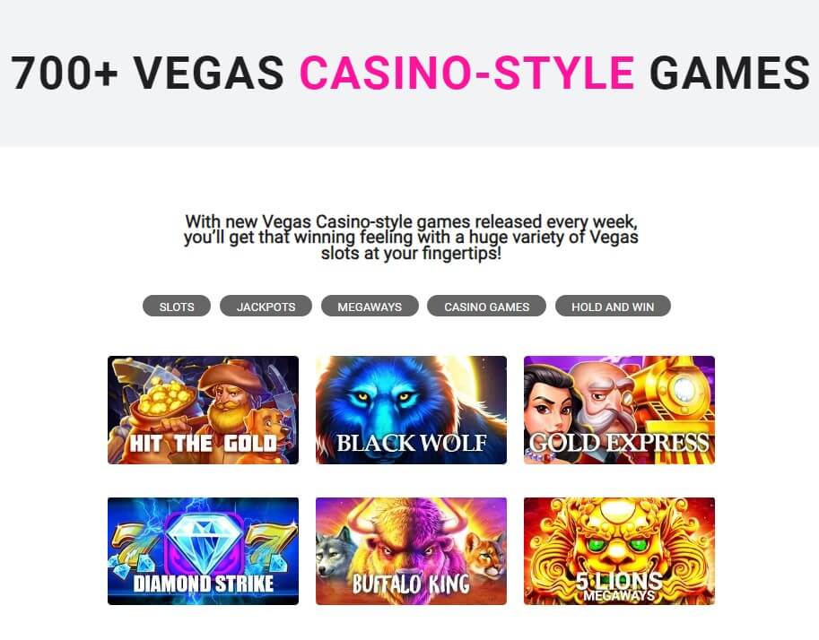 700+ Casino Games