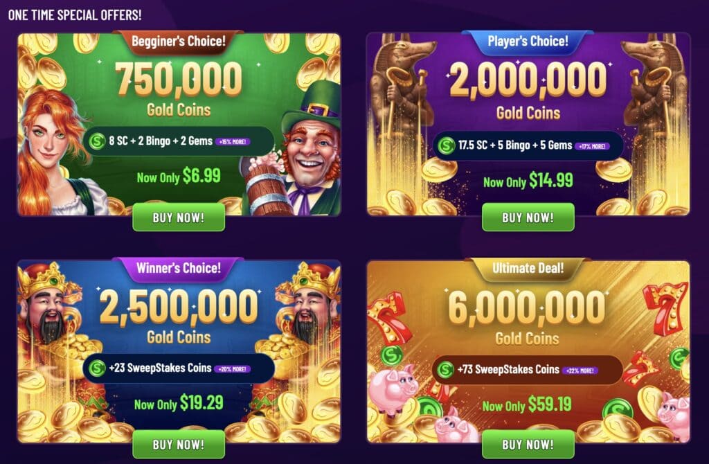 Ding Ding Ding casino special offers