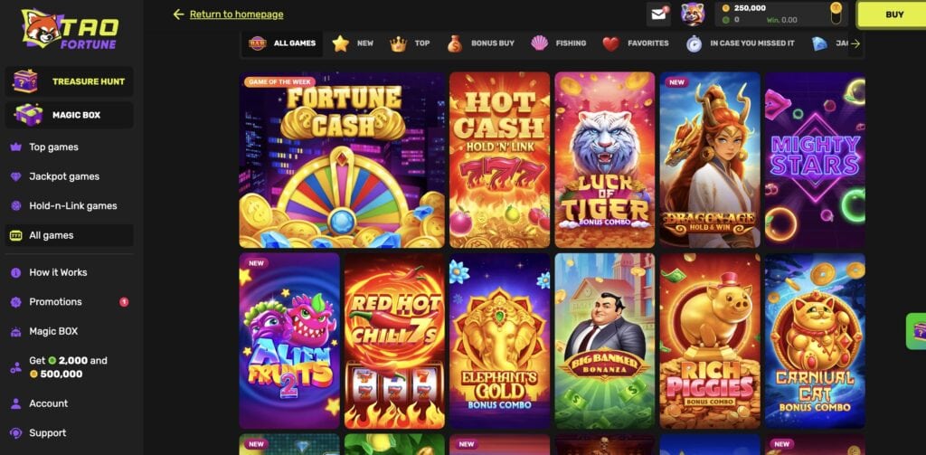 TaoFortune Casino Slots