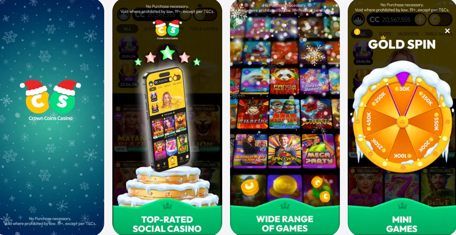 Crown Coins Casino iOS app review