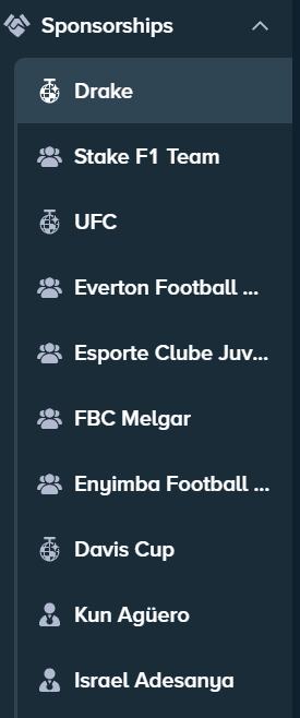 Stake.us Sponsorships