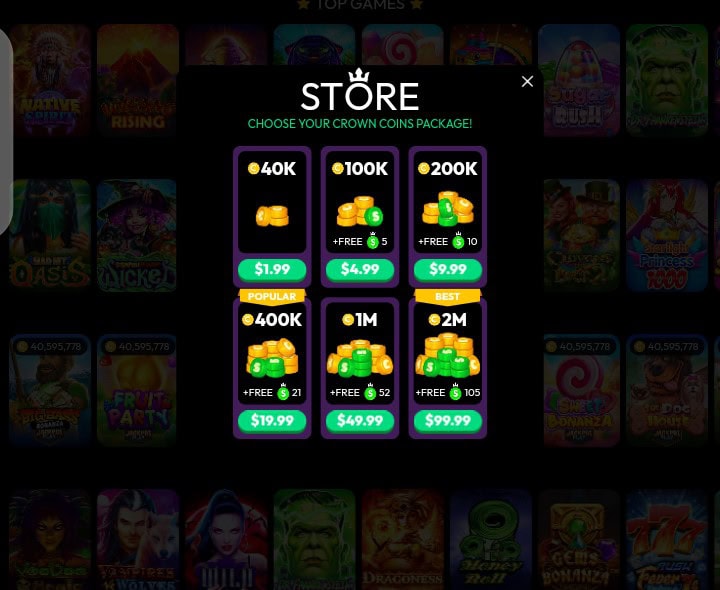 Crown Coins Store