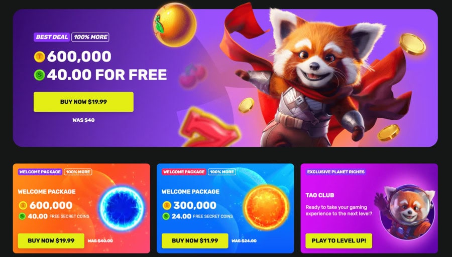 taofortune bonuses