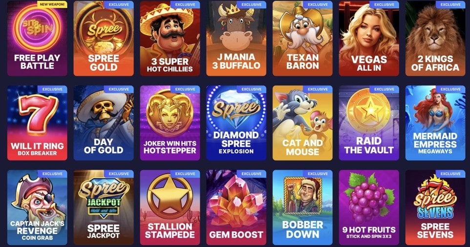 SpreePotz games screenshot