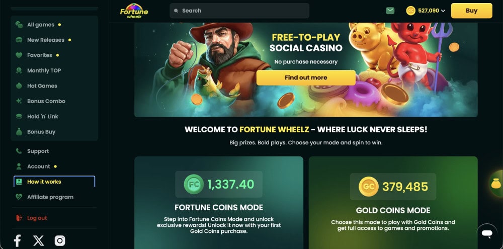 fortune wheels how it works