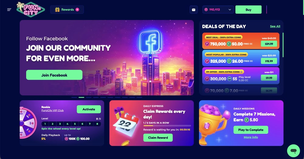 funzcity homepage