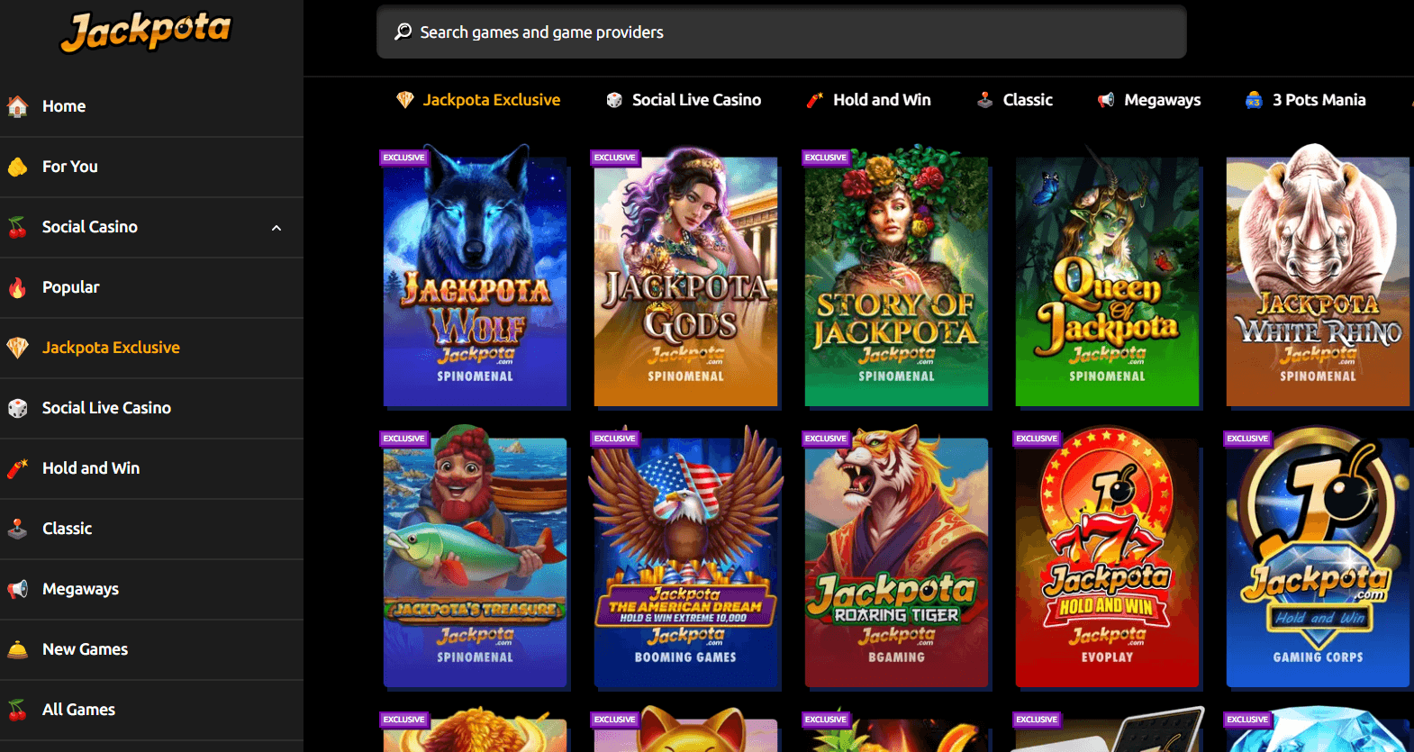 jackpota casino slots