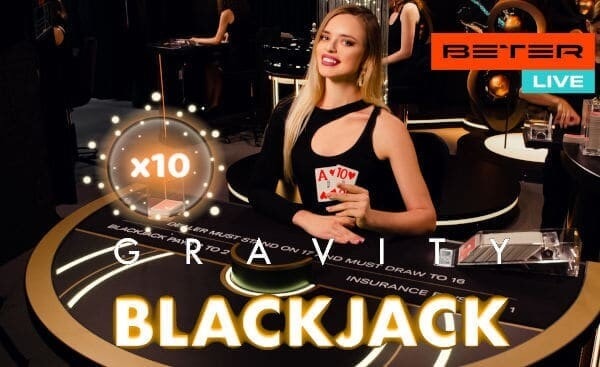 Live Gravity Blackjack