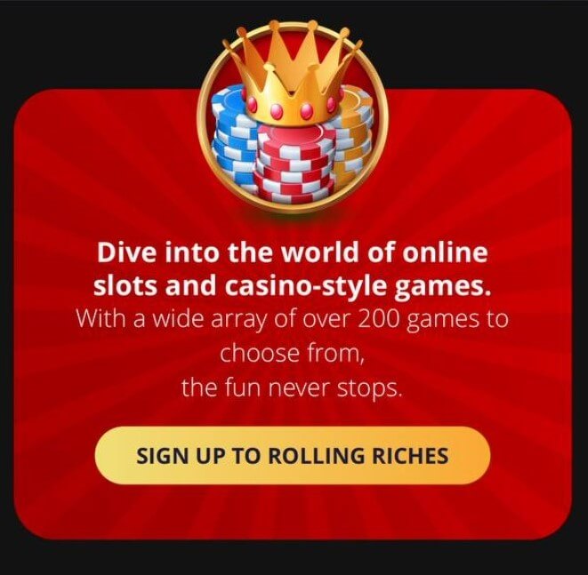 Rolling Riches Sign Up