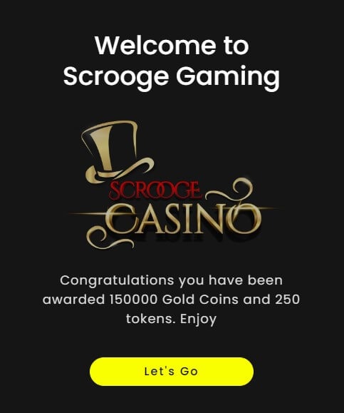 Scrooge Casino Sign Up