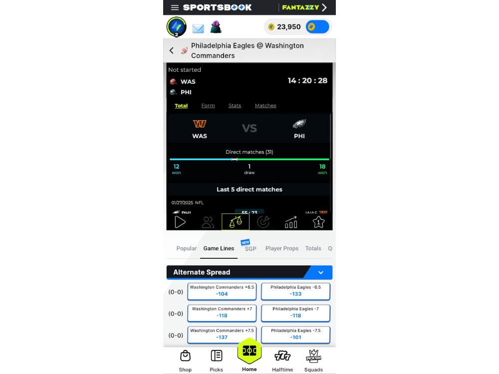 thrillzz football sportsbook