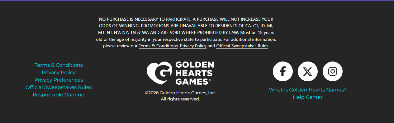 Golden Hearts Games company
