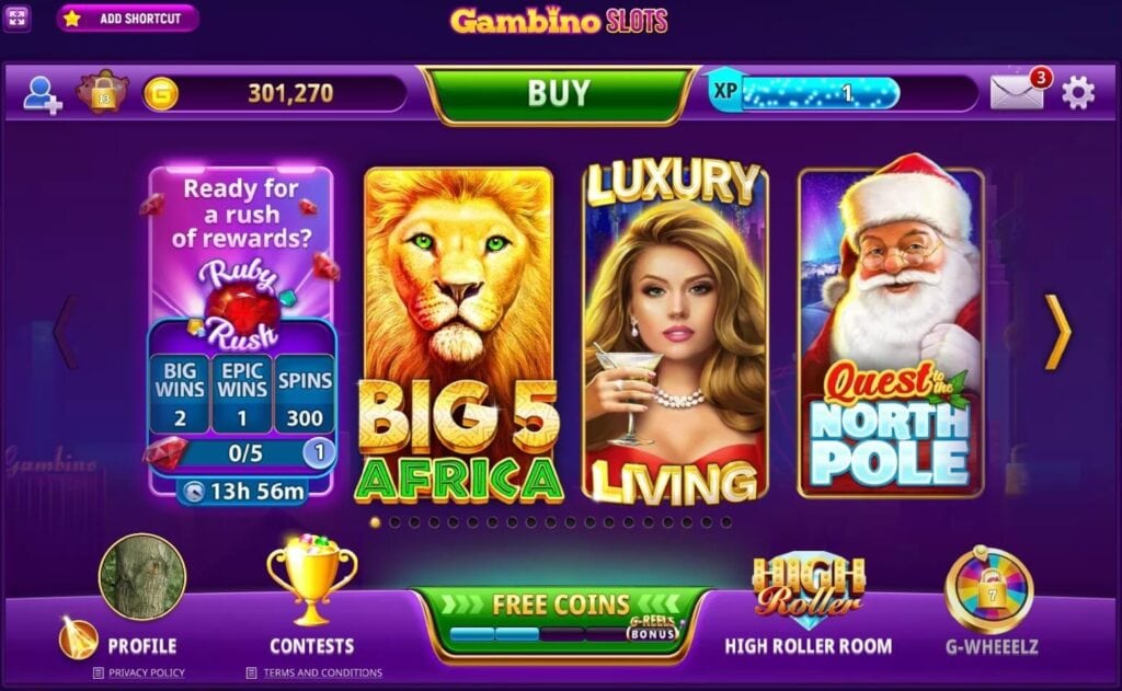 Gambino Slots Games