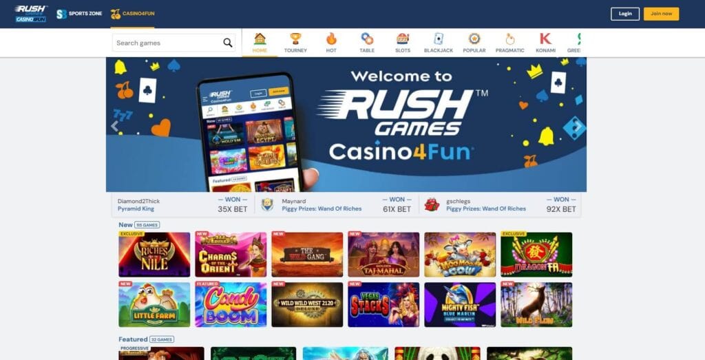 Rush Games Casino