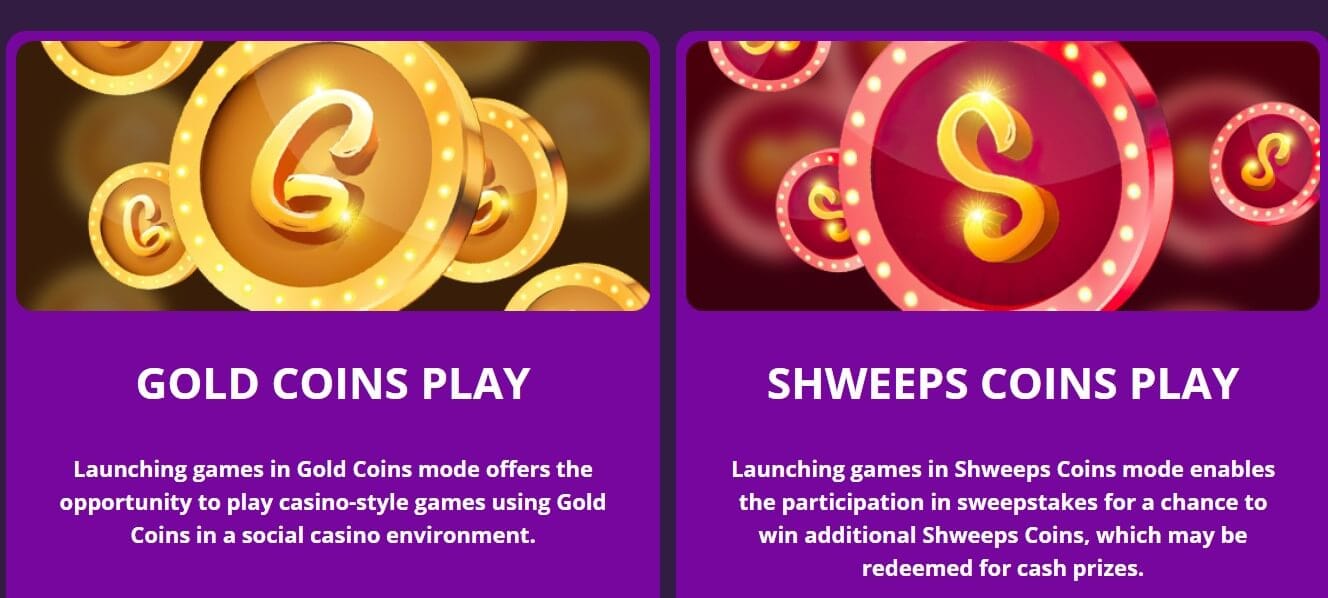 Shweeps Casino Coins