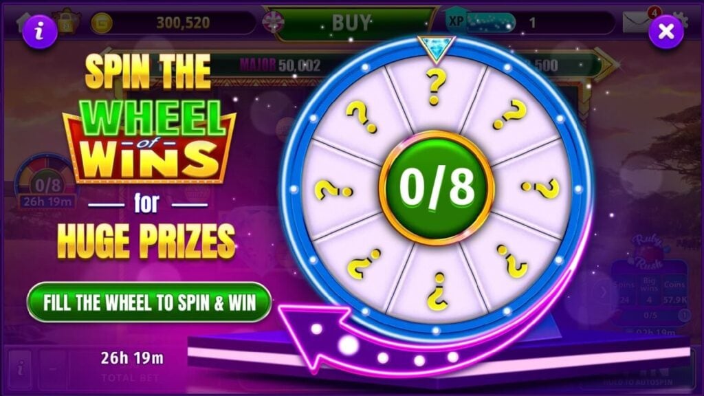 Spin The Wheel Bonus