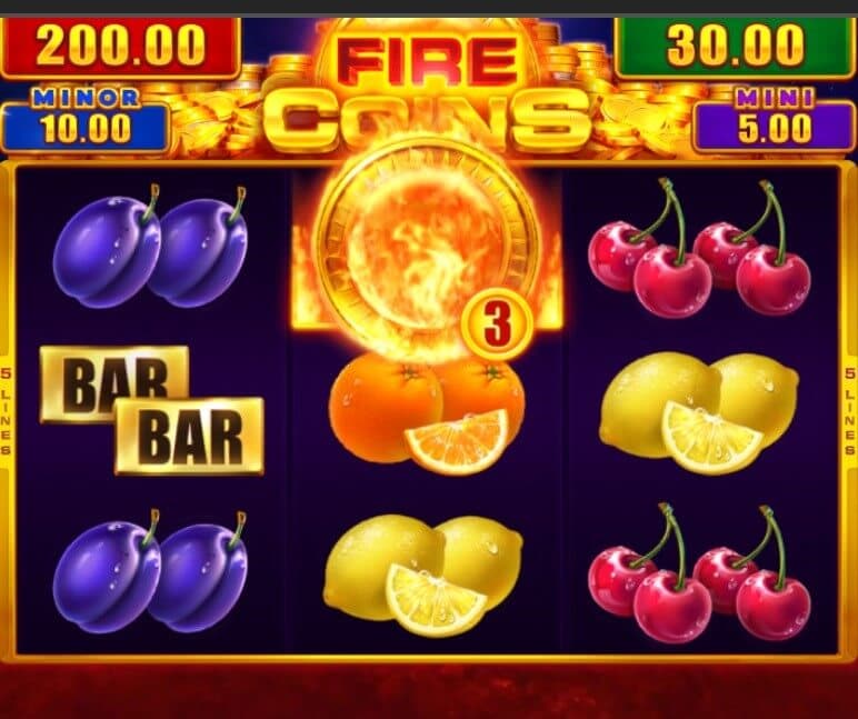 Fire Coins Spins