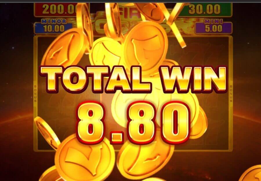 Fire Coins Total Win