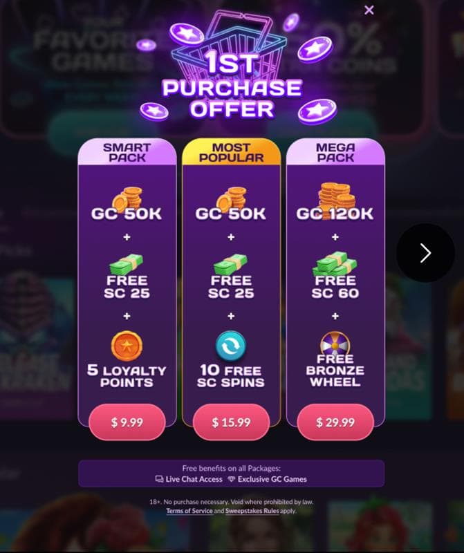 PlayFame new welcome bonus