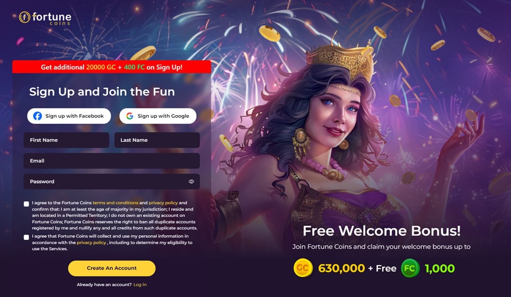 Casino welcome bonus 