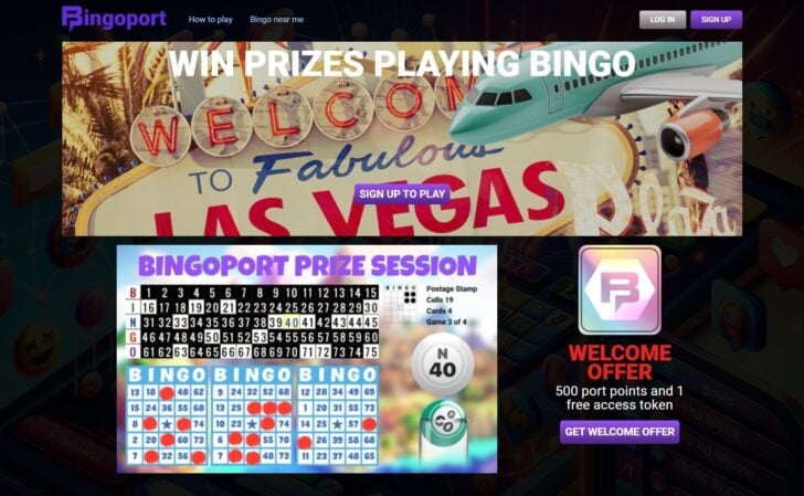 Bingoport Casino Homepage