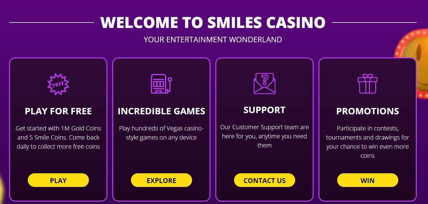 Smiles Casino Bonuses