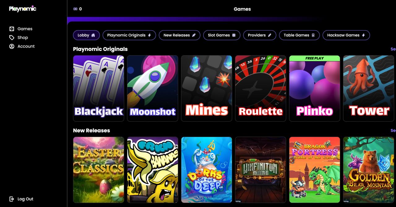 Playnomic UX