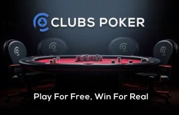 Clubs Poker Banner