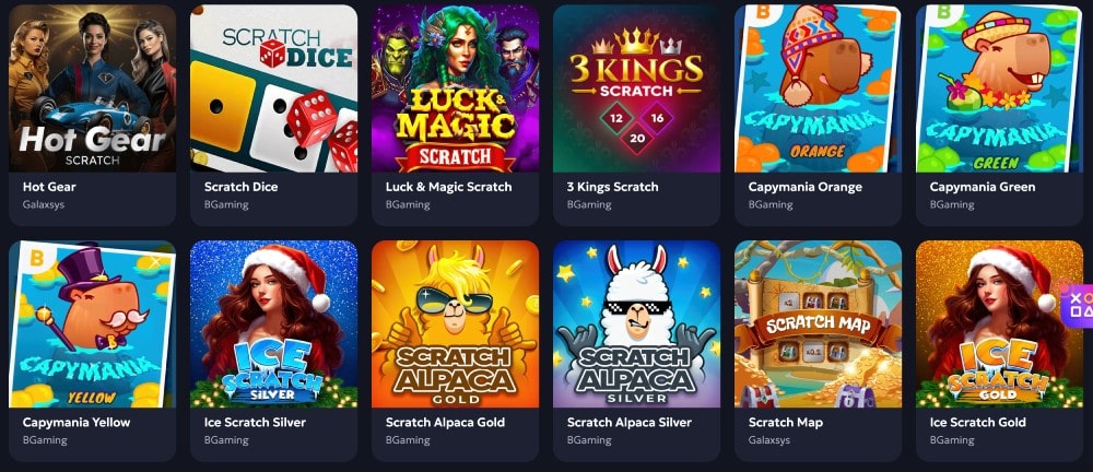 chip'n win scratch games