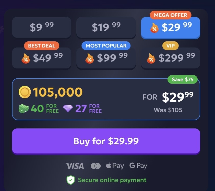 Chip'n Win Offers