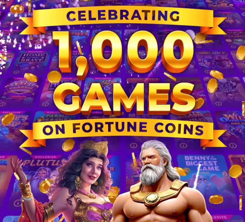 Fortune Coins Celebrating