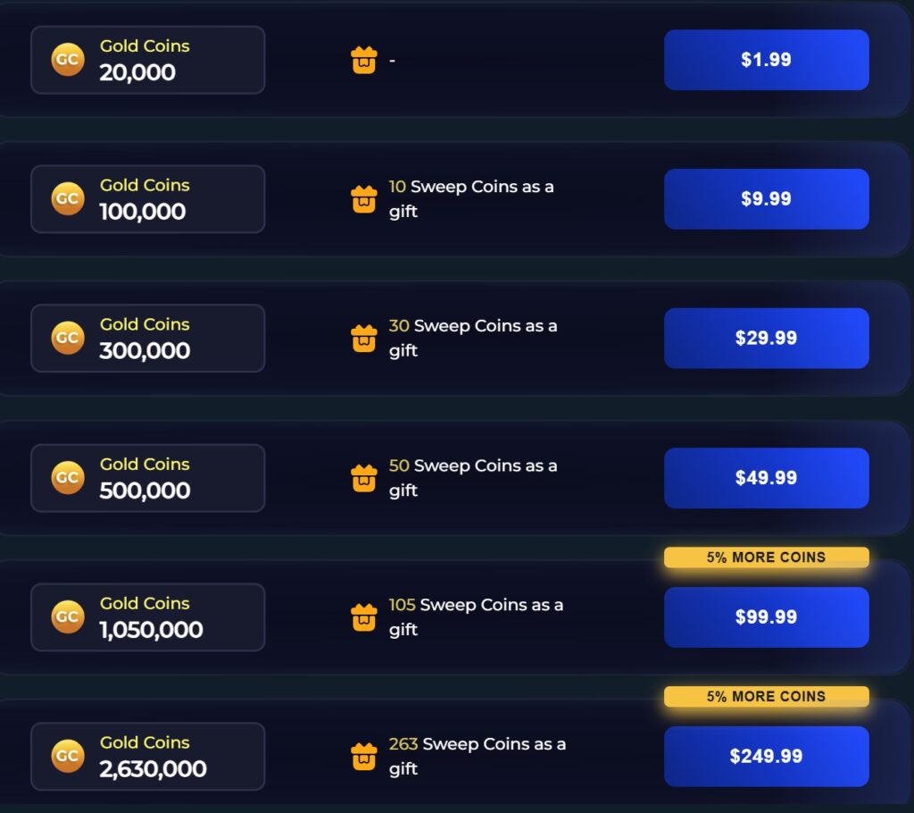 Casino.click store