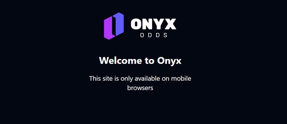 Onyx Odds UX