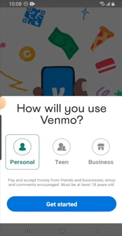 Venmo Register