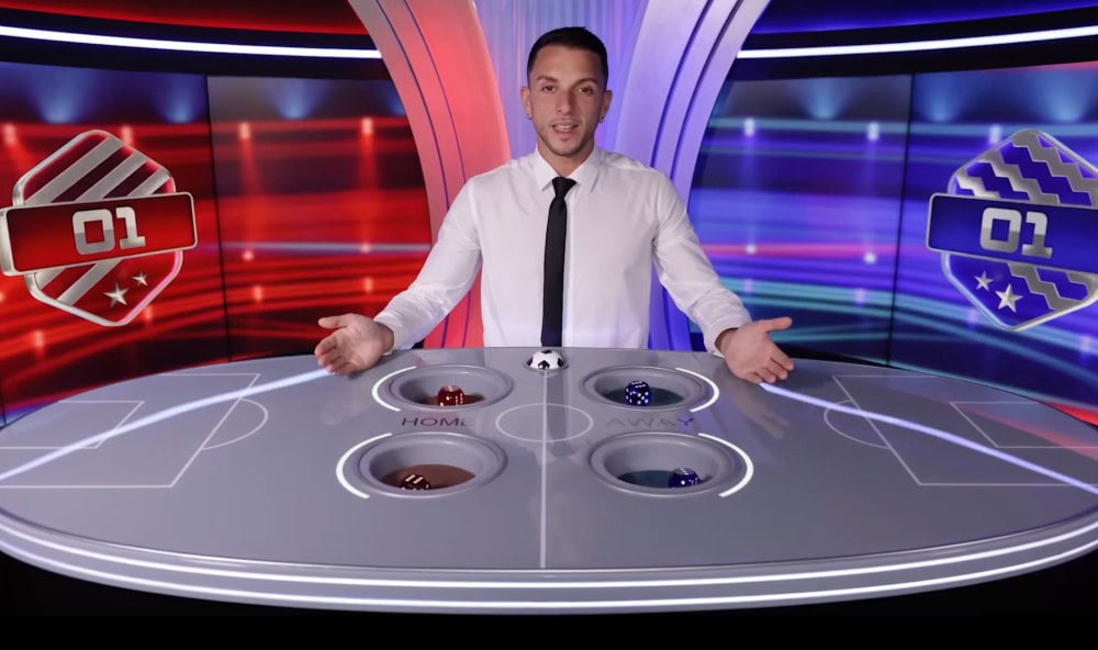 football studio dice evolution