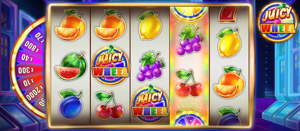 juicy wheel slot platipus