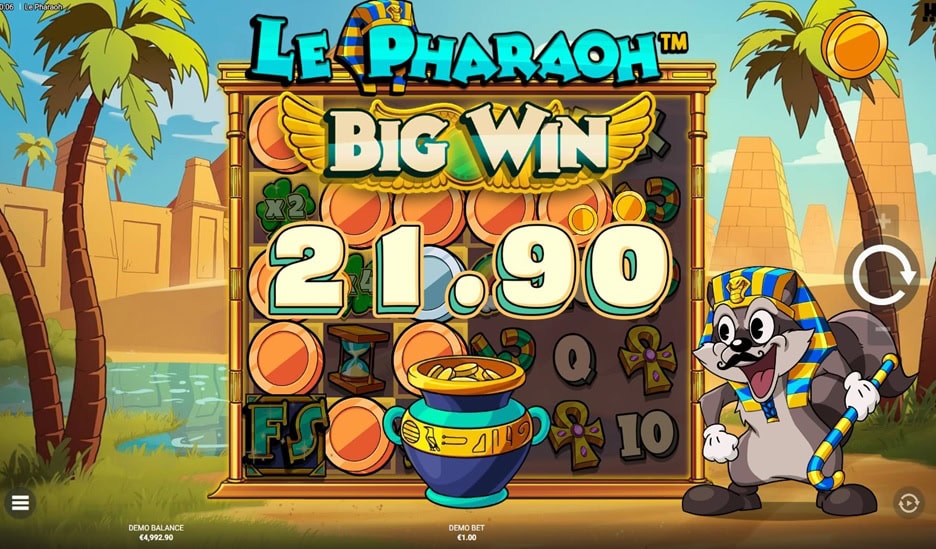 Le Pharaoh Win