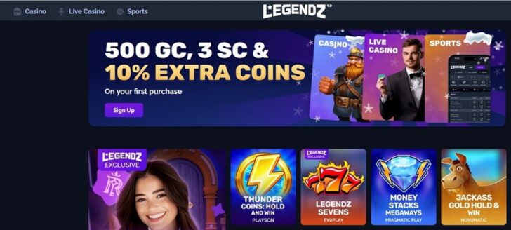 Legendz Homepage