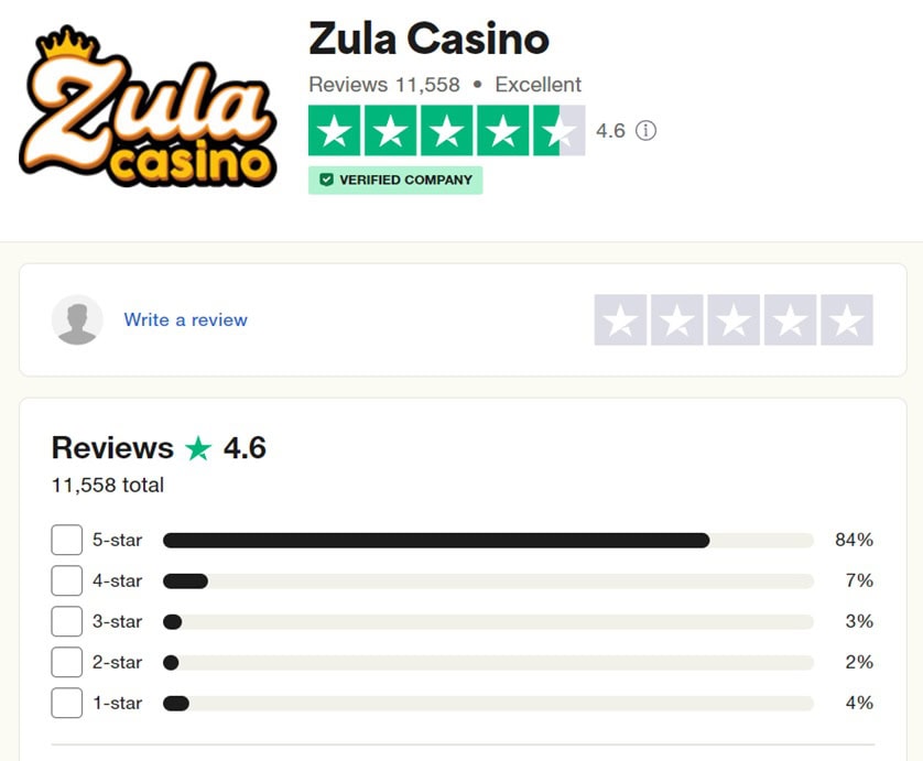 Zula Trustpilot