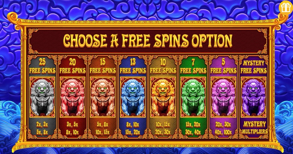 5 Lions Megaways 2 Free Spins Options