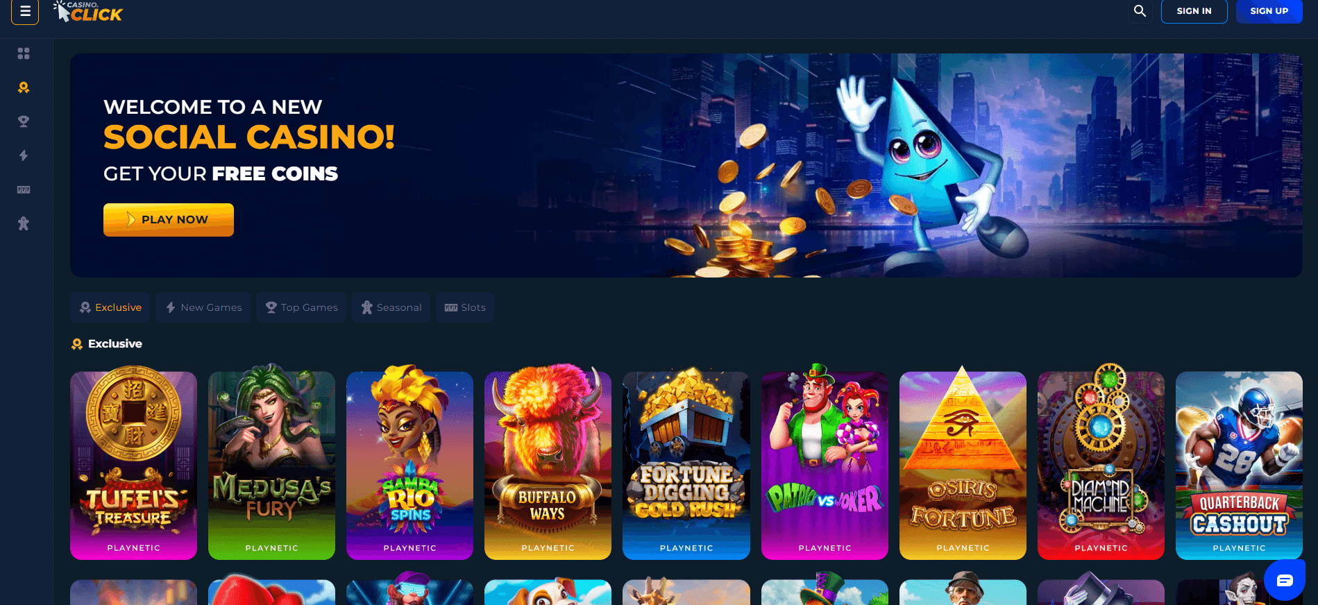 Casino.click slot promo Super Bowl