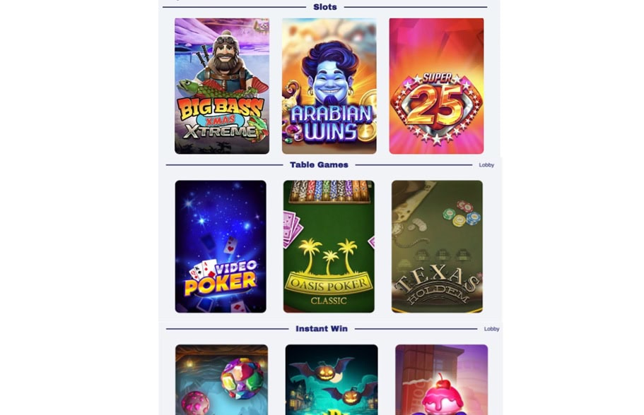 Arizona Casinos Games