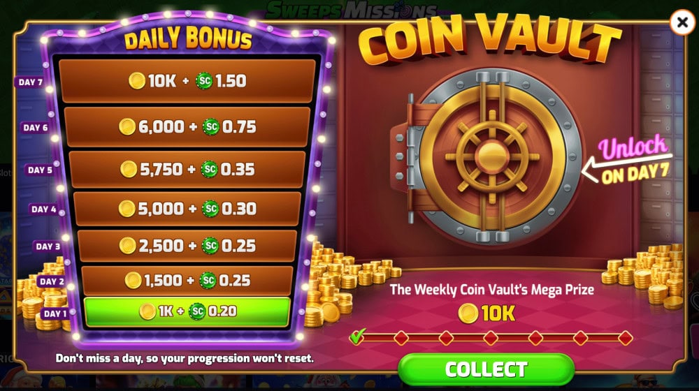 baba casino coin vault