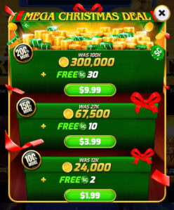 baba casino mega christmas deals