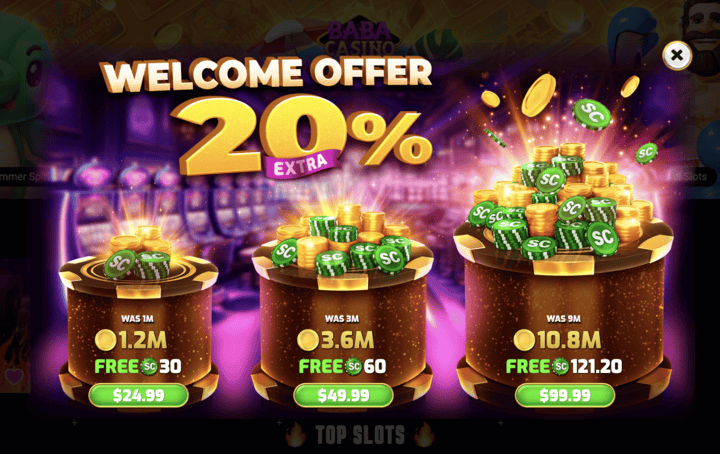 baba first purchase deals 20%