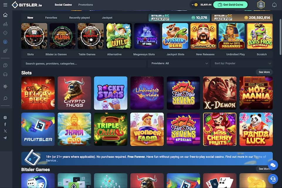 Bitsler.io Games