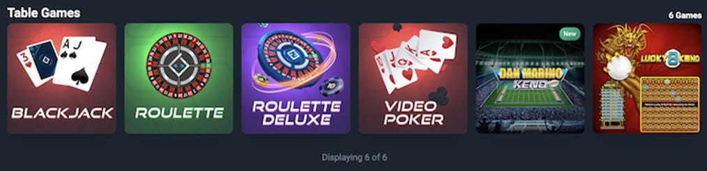 Bitsler.io Table Games
