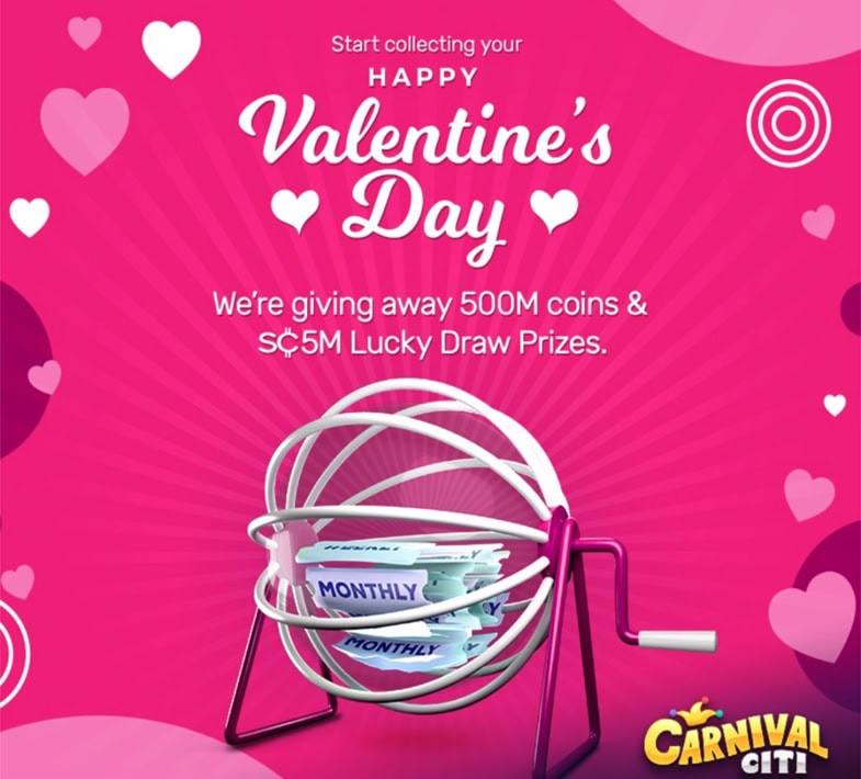 Carnival Citi Valentine's Day Bonus