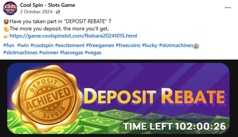 Cool Spin Facebook Post