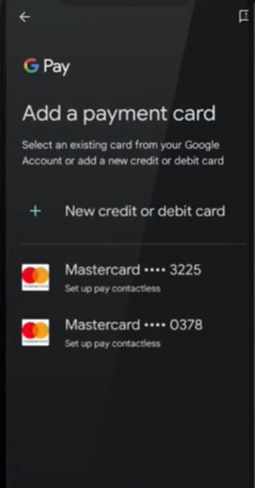 Google Pay Card